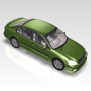 3ds car altima nissan