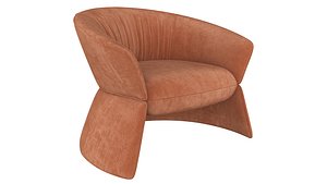 Swale-high-armchair-and-designer-furniture 3D model