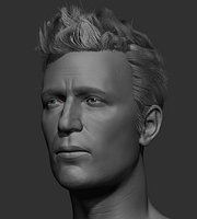 Photorealism High poly high detail Head