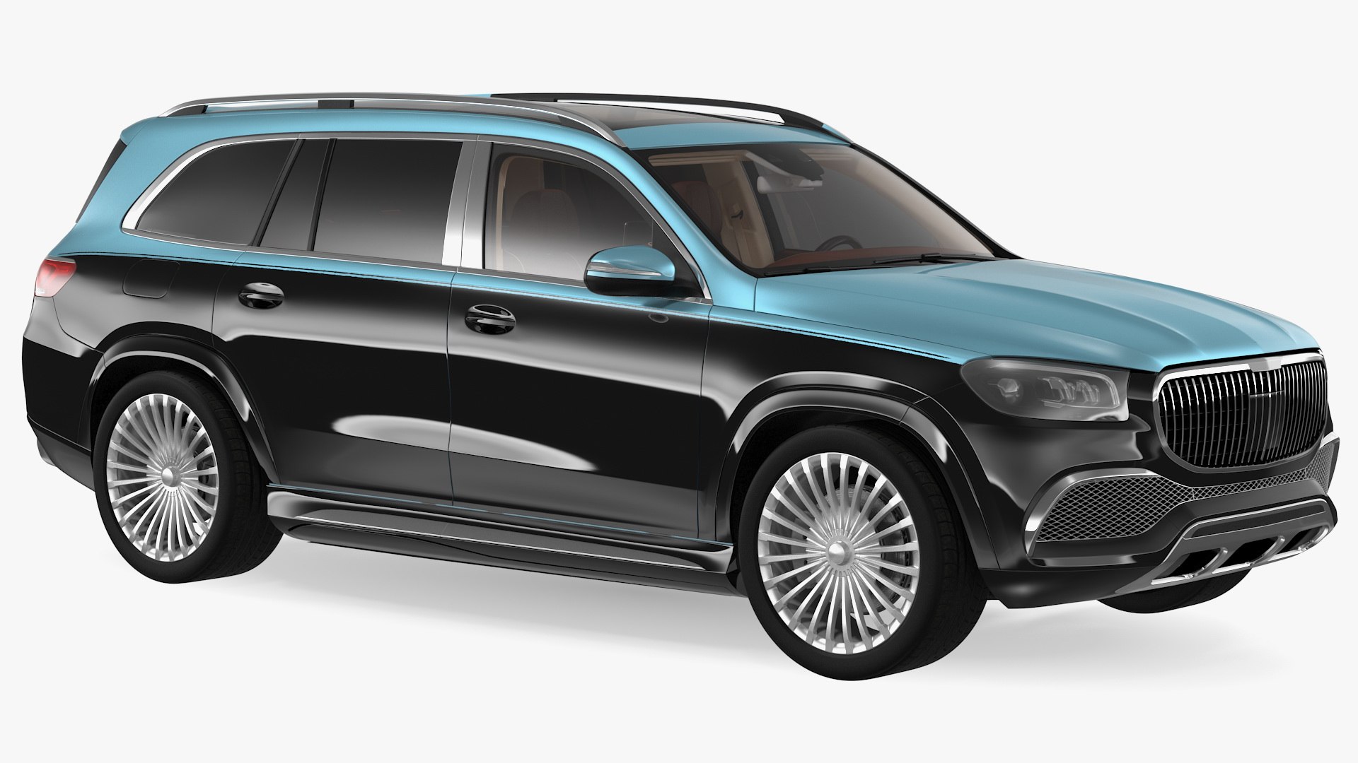 Luxury Cars Collection 4 3D model preview