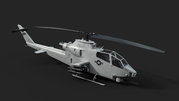 3D AH1-S Cobra model