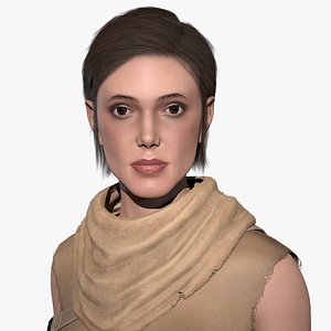 3D Desert Survival Girl