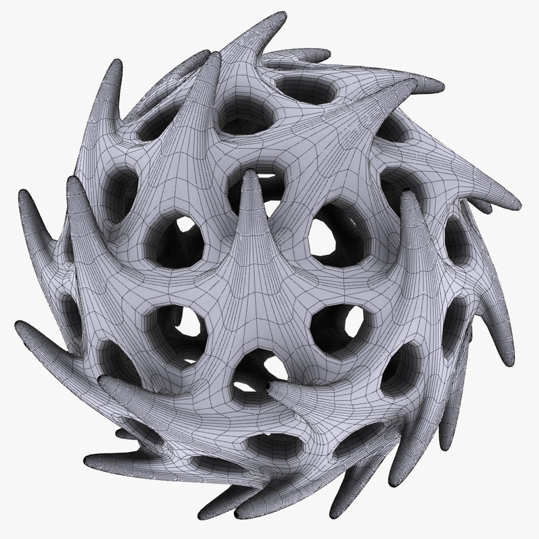 3dsmax Complex Shape