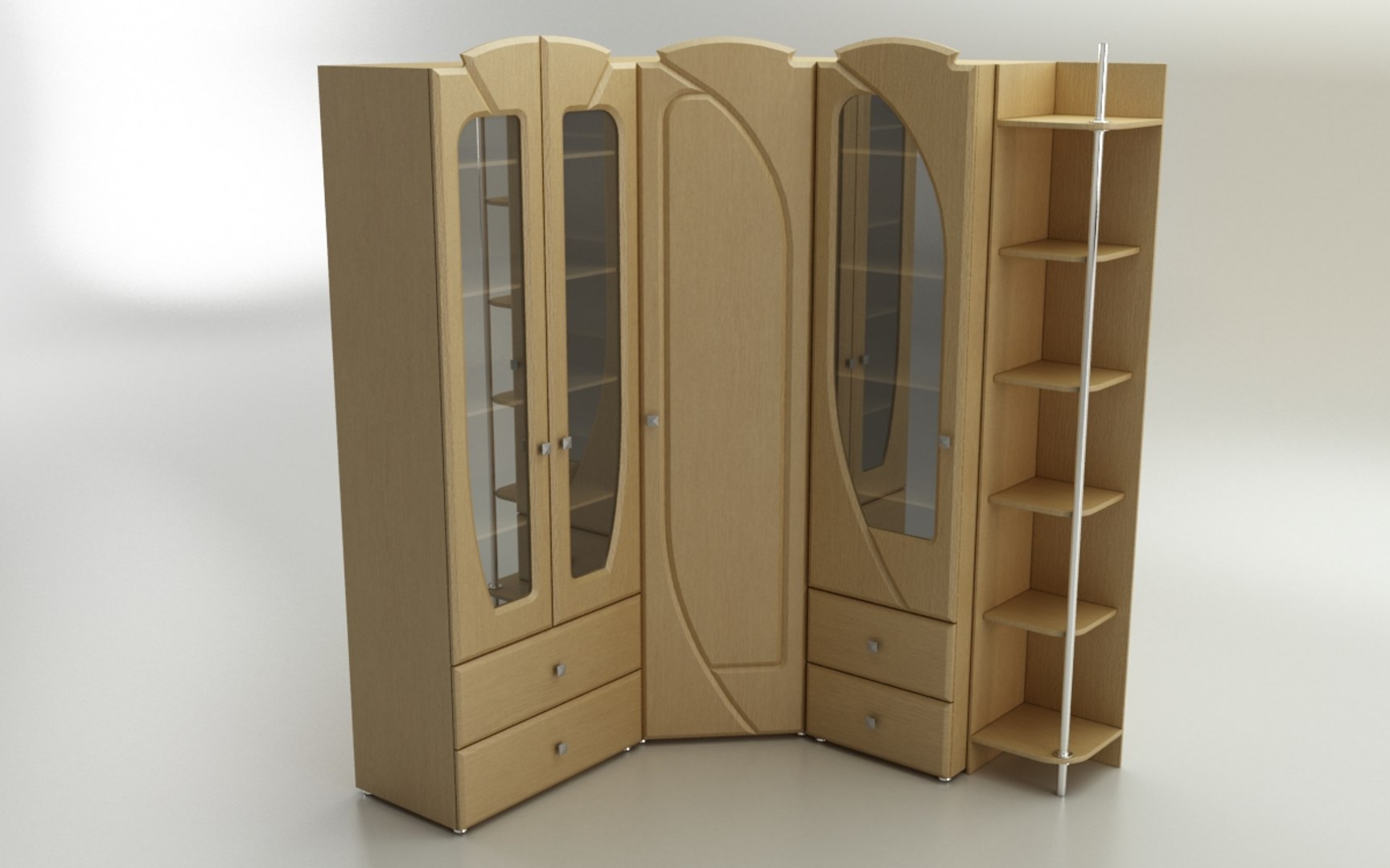 3d wall unit