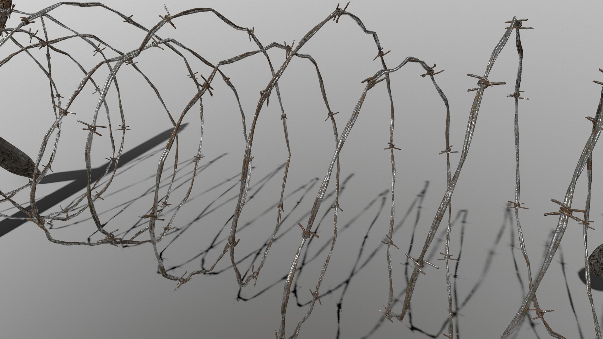 3D model barb wire https://p.turbosquid.com/ts-thumb/FF/82hqr1/ZbZmx5gp/screenshot013/png/1517423503/1920x1080/fit_q87/19f13d0e86e89df8ac0dfb95710e6878eff369d3/screenshot013.jpg