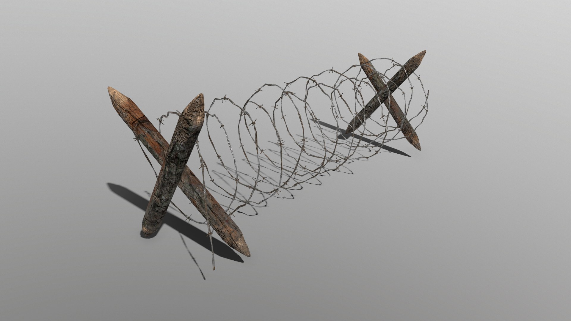 3D Model Barb Wire - TurboSquid 1248929