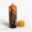 Spray peut peindre une bombe avec de la peinture en goutte