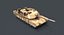 M1A1 Abrams Panzer Lowpoly