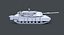 M1A1 Abrams Panzer Lowpoly