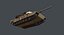 M1A1 Abrams Panzer Lowpoly