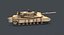M1A1 Abrams Panzer Lowpoly