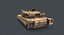 M1A1 Abrams Panzer Lowpoly