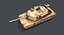 M1A1 Abrams Panzer Lowpoly