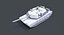 M1A1 Abrams Panzer Lowpoly