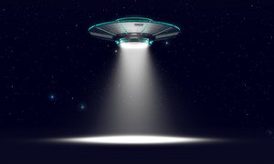 3d model ufo modelling