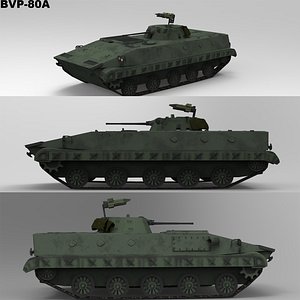 bvp-80a transport carrier 3D model
