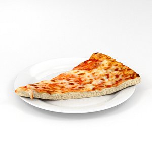 pizza slice 3D model