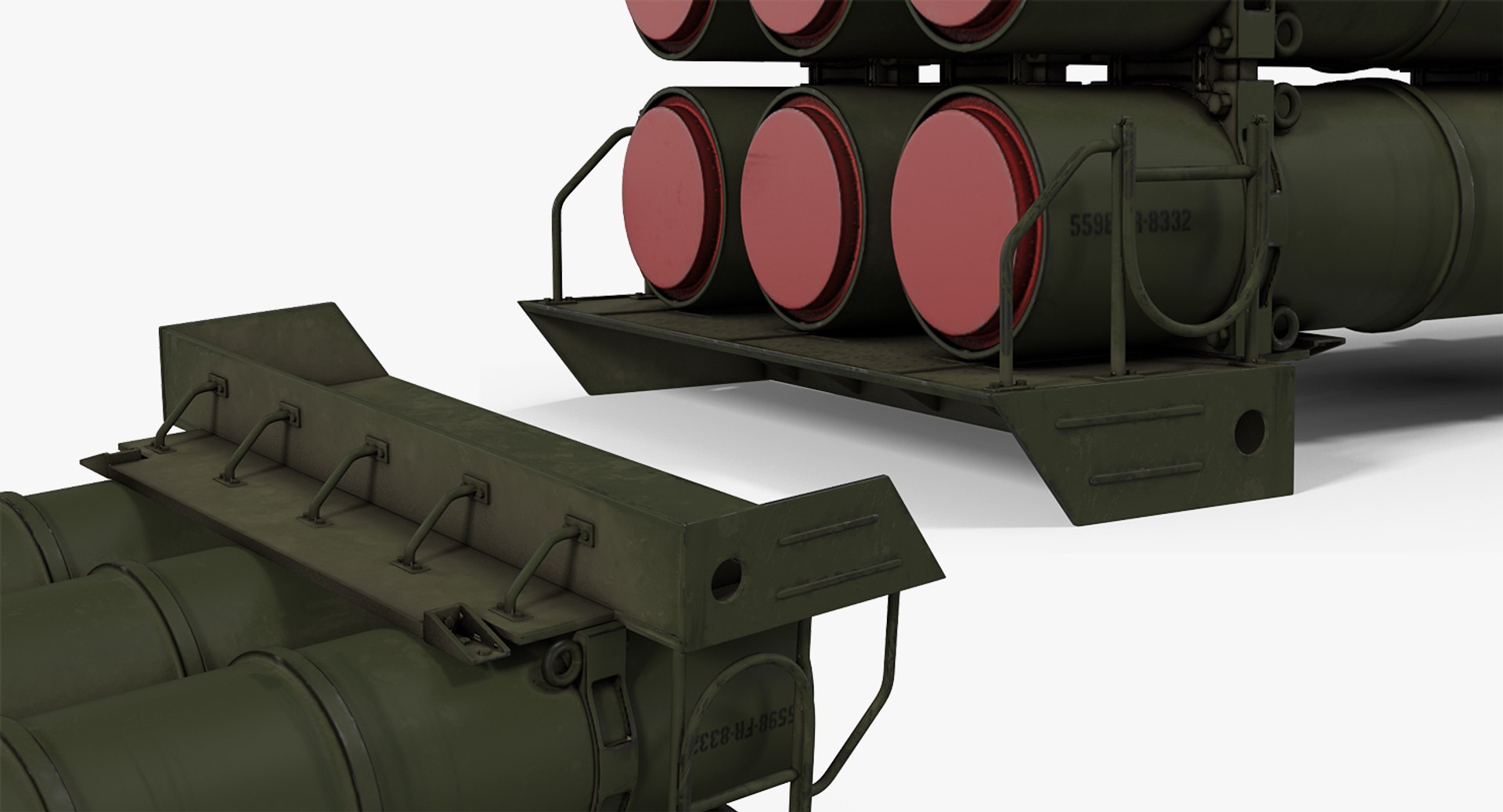 Air Defence Rockets 3D Model - TurboSquid 1300243