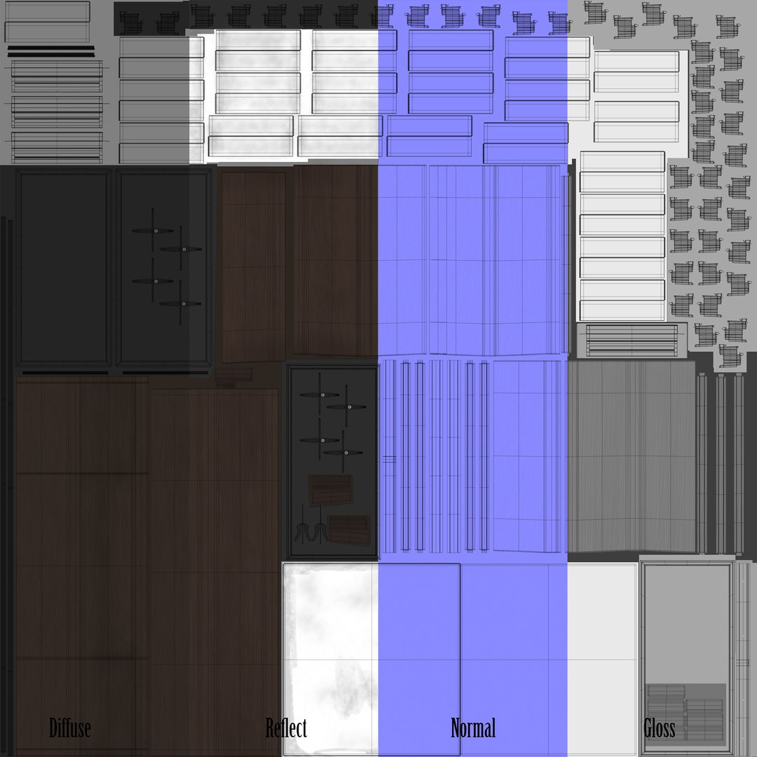 2m X 1m Window Frame 3D Model - TurboSquid 1325327