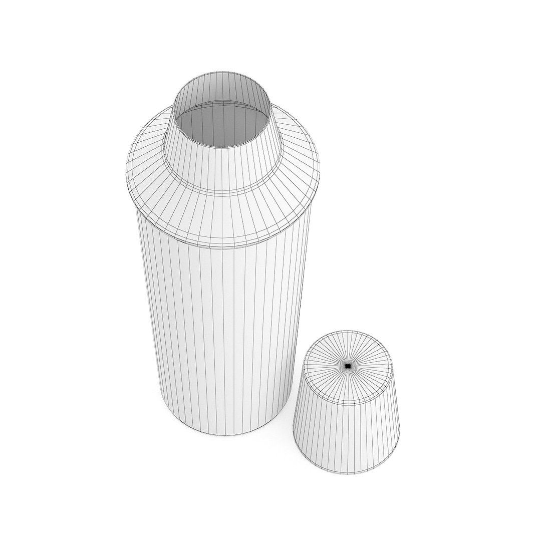 Metal Shaker 3D - TurboSquid 1210245