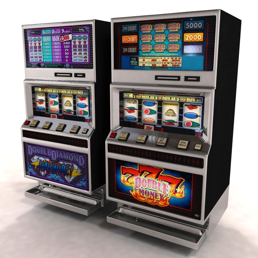 Slot Machine 3d Model