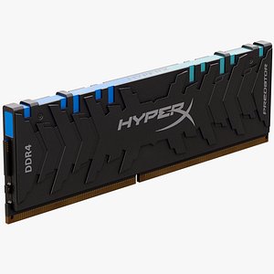 3D kingston predator hyper-x ddr4 model