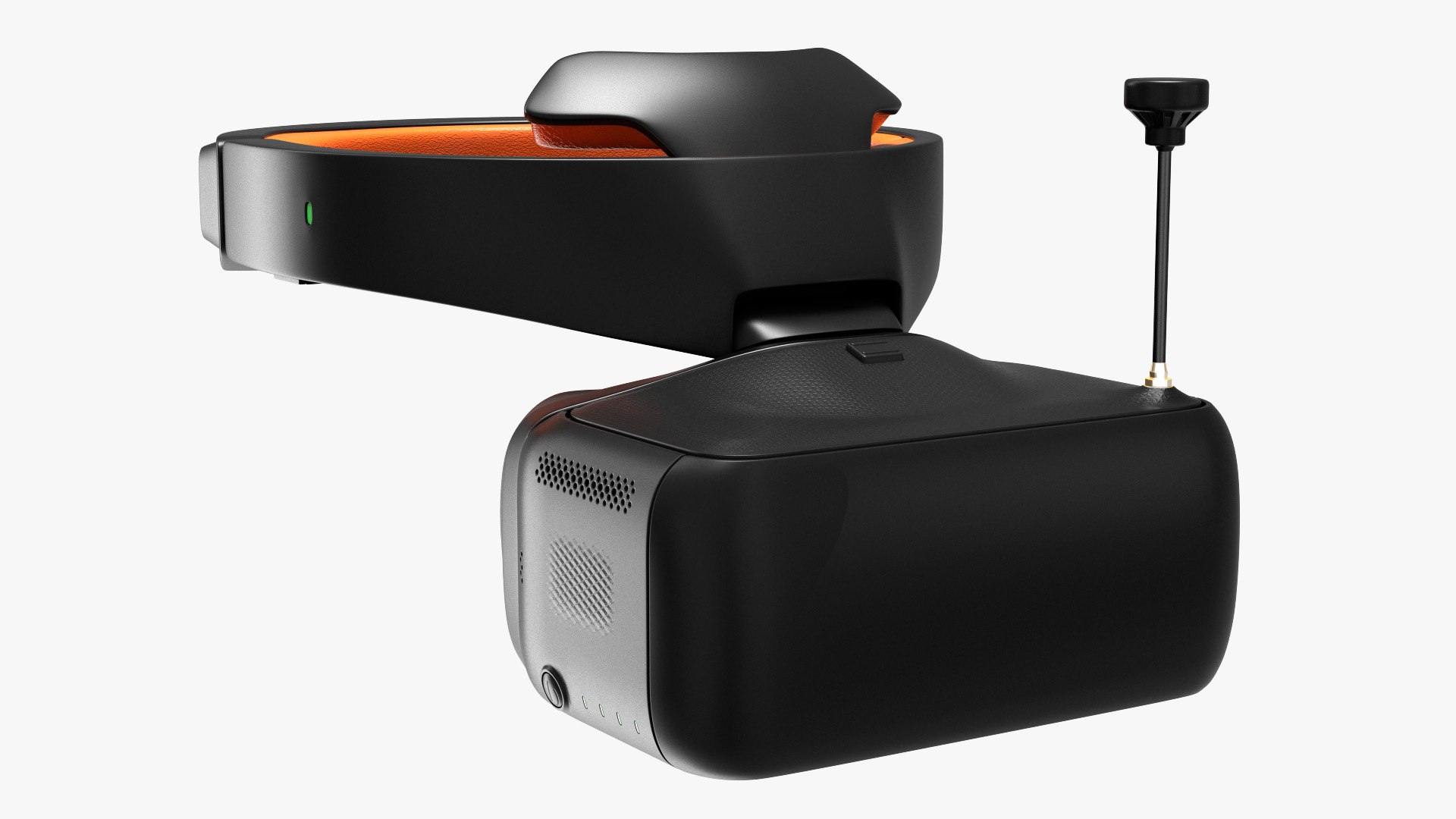 FPV Racing Drone Googles 3D model preview