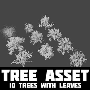 3D trees nature