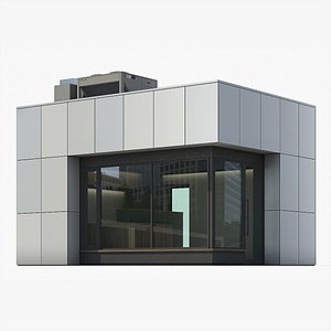 Small Commercial Building 3D