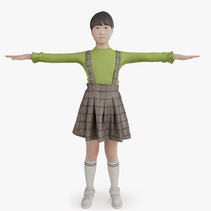 Animated 3D-Asian Girl-256Suzu