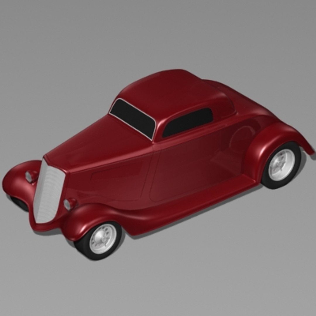 Classic Car 3d Model