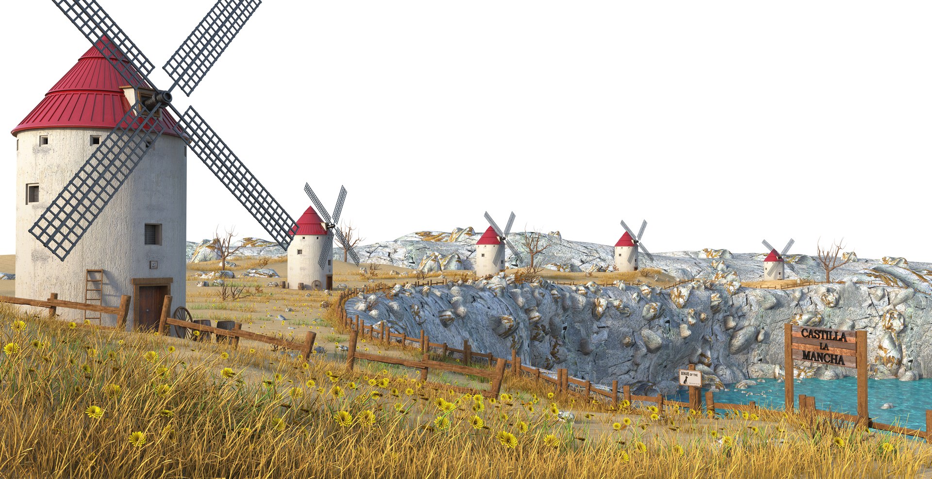 3D landscape windmill spanish model https://p.turbosquid.com/ts-thumb/FG/AWokJ2/Pb5dsJGk/winmill10/jpg/1534846152/1920x1080/fit_q87/c531c47c728e51aed6e0eeb1675c191c2df464db/winmill10.jpg