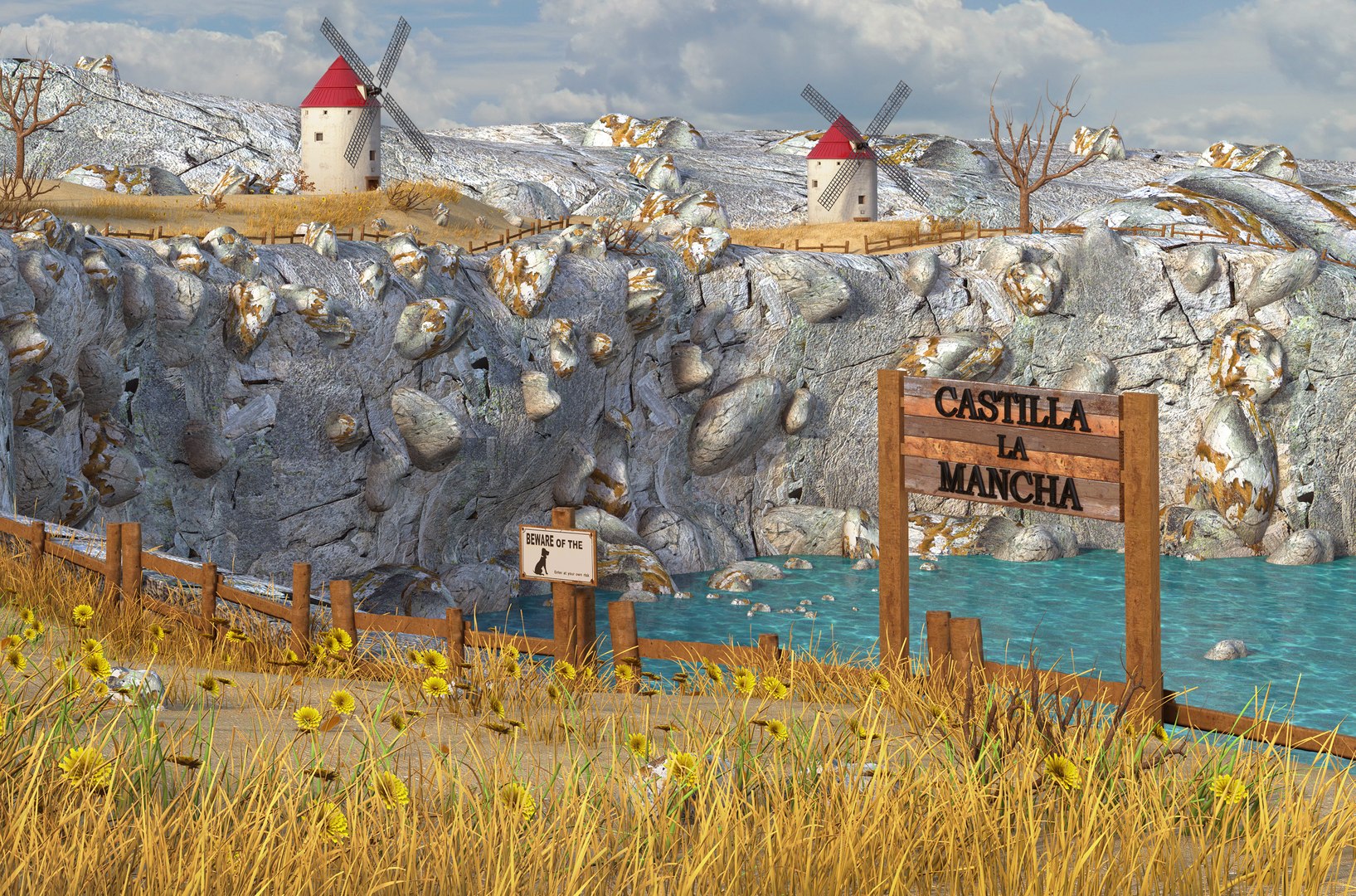 3D landscape windmill spanish model https://p.turbosquid.com/ts-thumb/FG/AWokJ2/cgdMrBIz/winmill6/jpg/1534846152/1920x1080/fit_q87/148bc00f8559bcab2554a0a2e3d1127ced6e31a0/winmill6.jpg