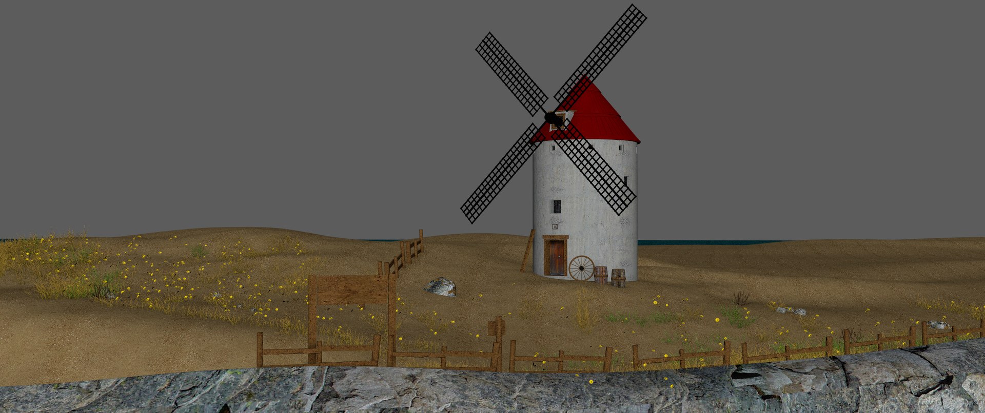 3D landscape windmill spanish model https://p.turbosquid.com/ts-thumb/FG/AWokJ2/tJEyQUa1/winmill14/jpg/1534847205/1920x1080/fit_q87/da171fb7b2977a76dac2ec6b90f7db1a25da679a/winmill14.jpg