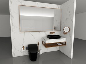 Bathroom Set - WC - Sink