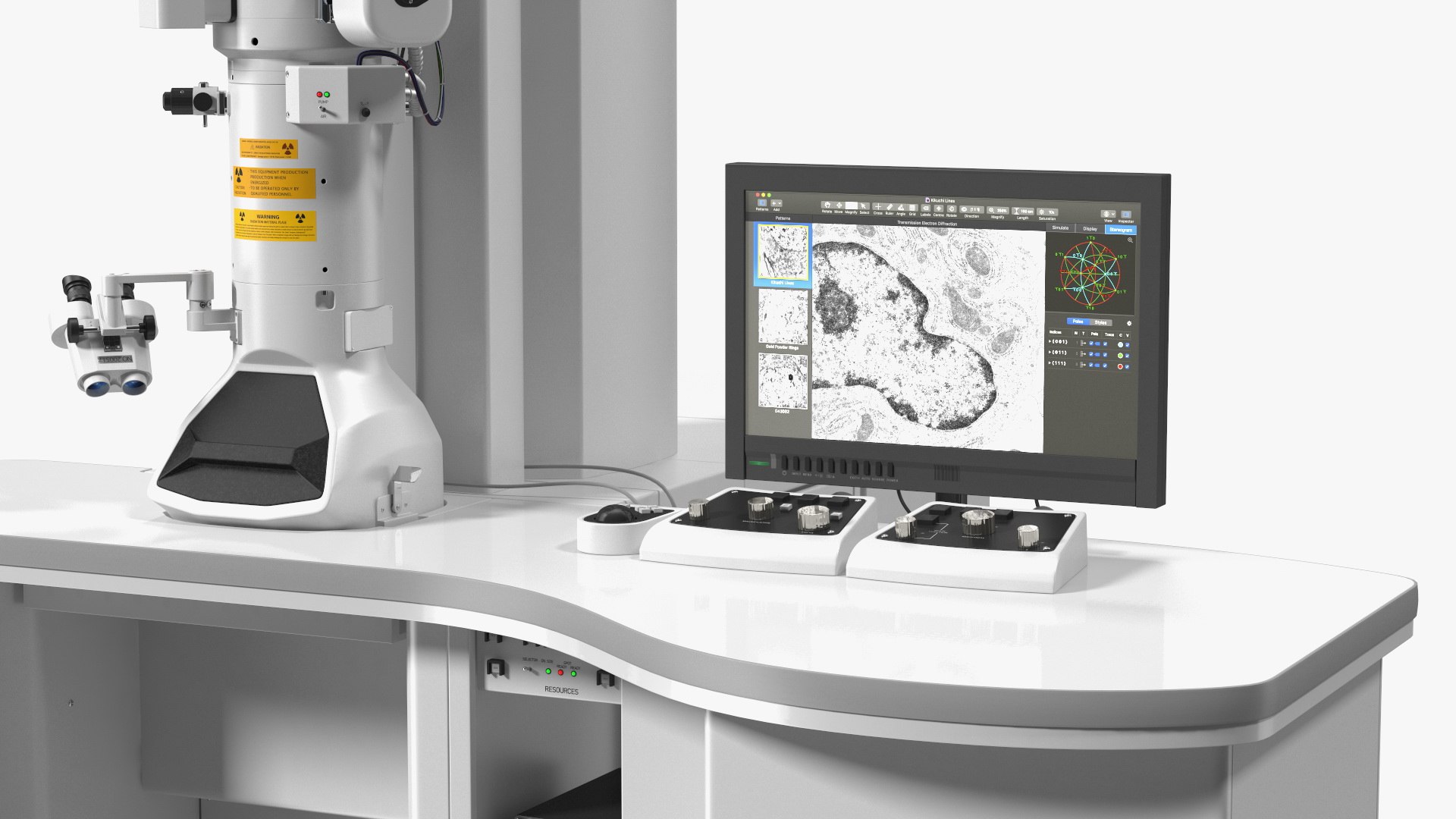 3D Generic Electron Microscope with Control System https://p.turbosquid.com/ts-thumb/FG/NPfr1g/ZQ/genericelectronmicroscopewithcontrolsystem3dsmodel015/jpg/1650456011/1920x1080/fit_q87/6d7c02dc47eec1dfef0b35d038754fac2f91f1ce/genericelectronmicroscopewithcontrolsystem3dsmodel015.jpg