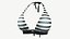 Maillot de bain bikini noir - 3 couleurs