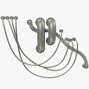 hanging wires pipes model