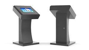 Electronic Kiosk 3D model