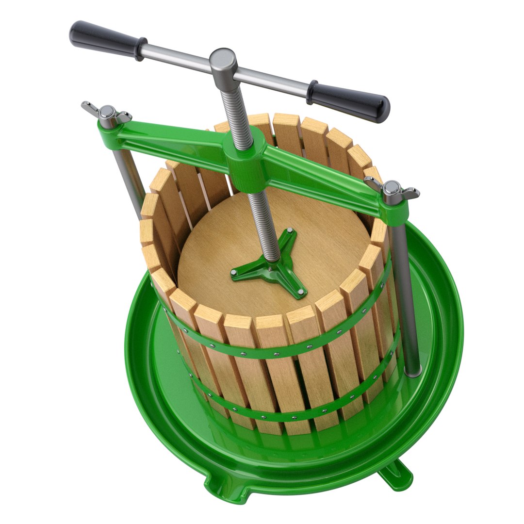 fruit green press 3D model https://p.turbosquid.com/ts-thumb/FG/fAhyEi/7uXE4mhE/fruitpress06/png/1495470844/1920x1080/fit_q87/77f8eef5382e83b3c57d36e27c07a48ed816bf5a/fruitpress06.jpg