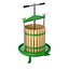 Traditional green fruit and wine press