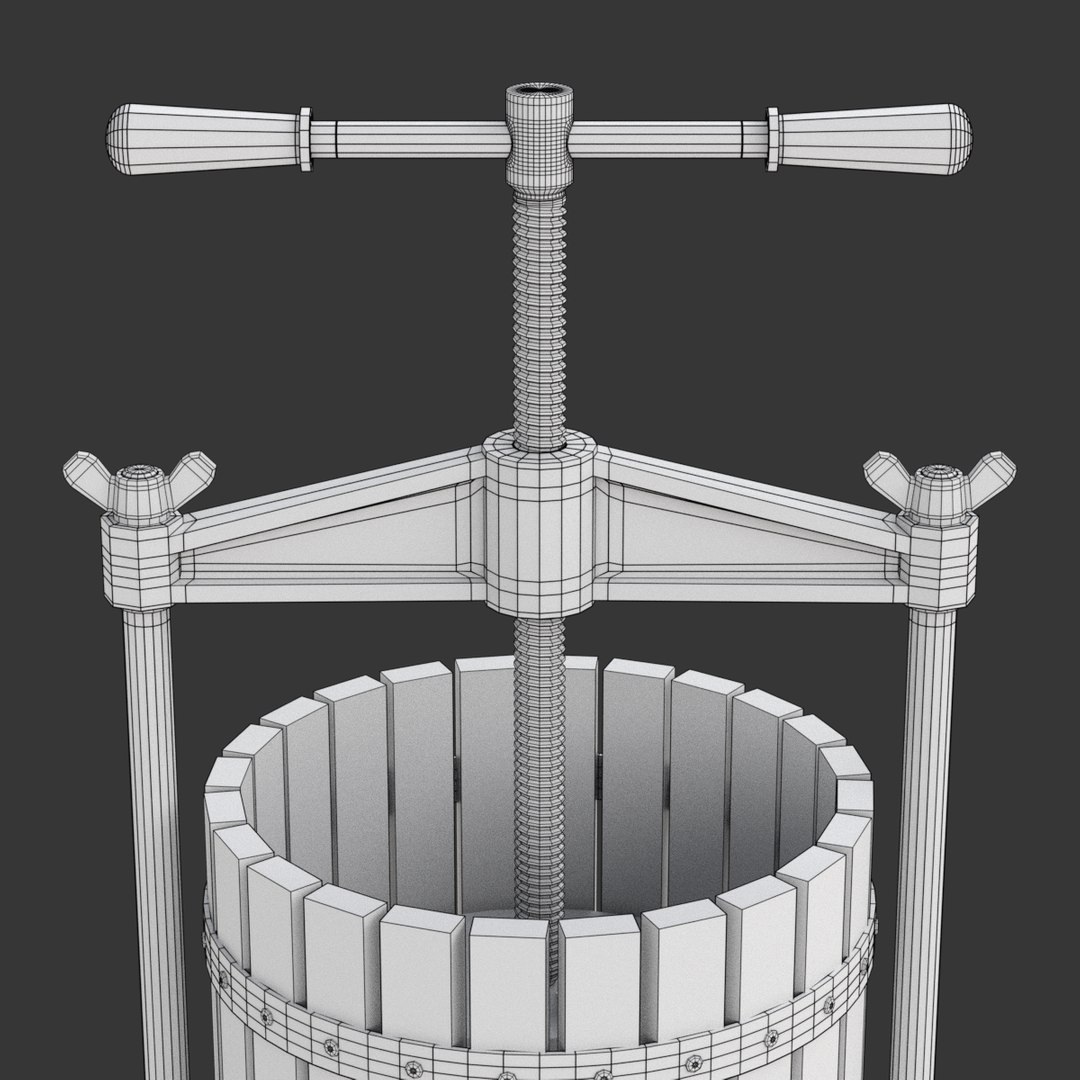 fruit green press 3D model https://p.turbosquid.com/ts-thumb/FG/fAhyEi/qUq6ukMf/fruitpresswireframe02/png/1495470844/1920x1080/fit_q87/cc7d62ff0a5288ff56e85049ade6ce0d6a5e4c0a/fruitpresswireframe02.jpg