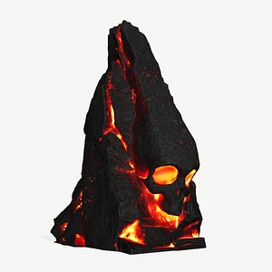 lava skull rock