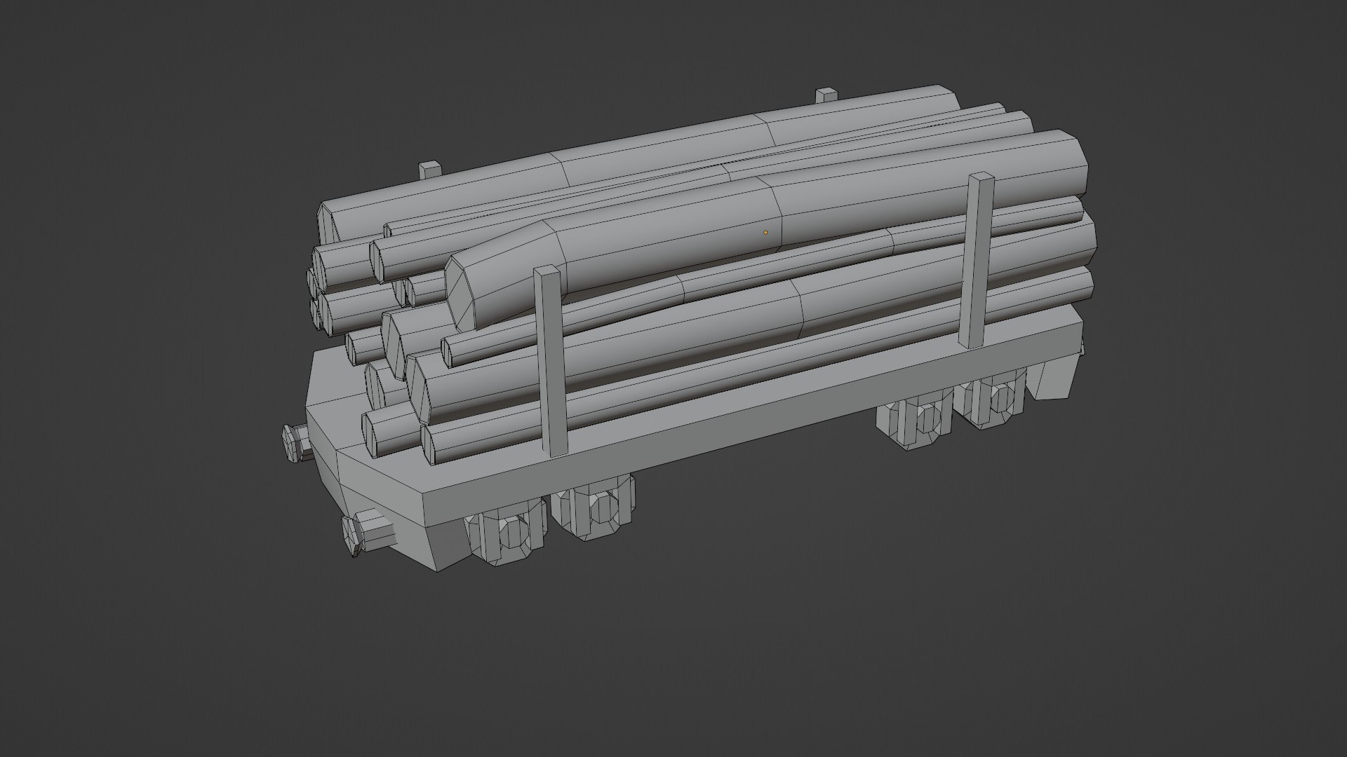 Train And Wagons 3D - TurboSquid 2113889