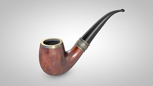 3d smoking pipe