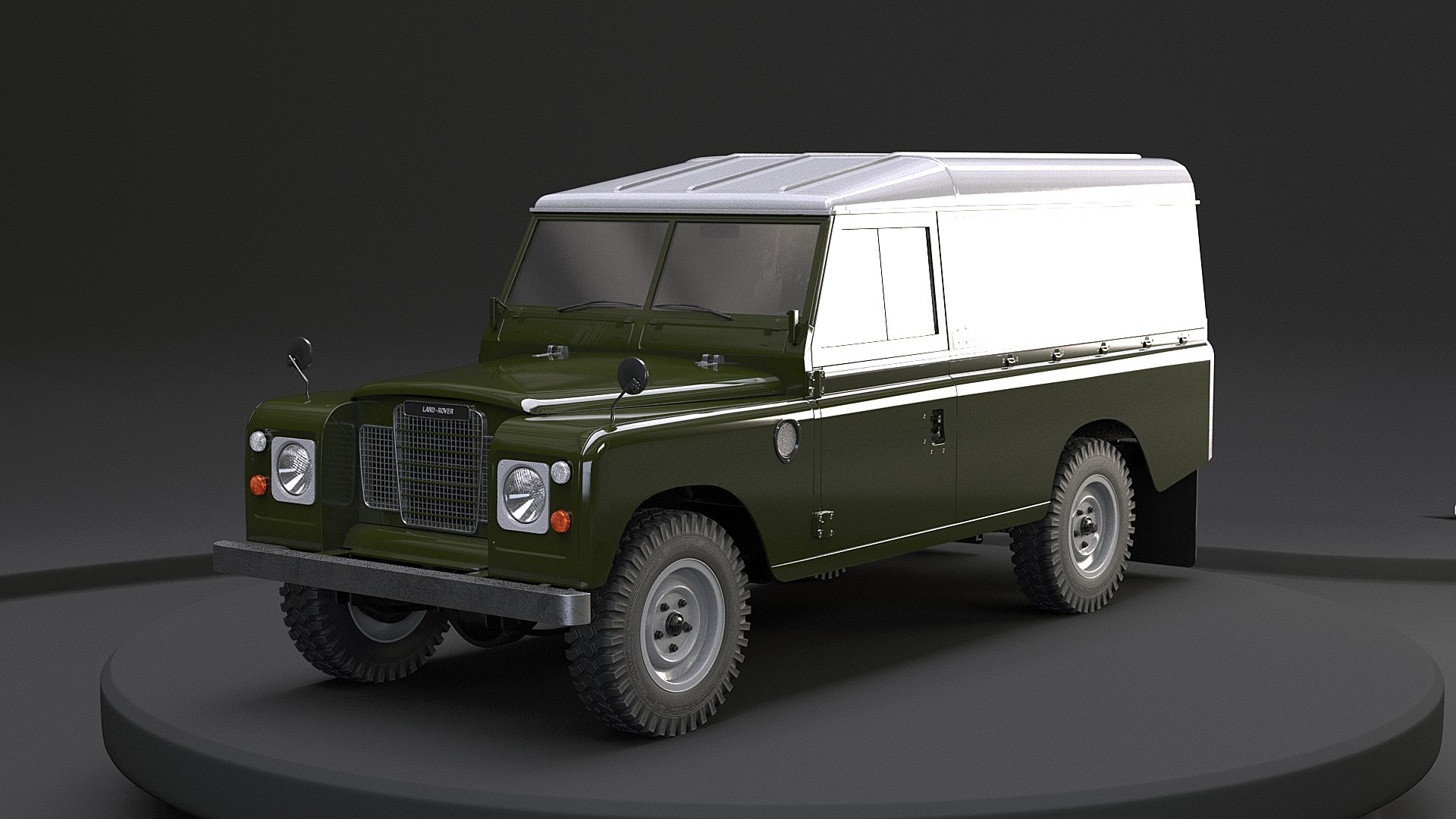 3D Land Rover Series III Van Long Wheel Base Model - TurboSquid 2103824