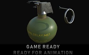 3D m67 grenade