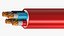 LSHF Multi Core with Copper Conductor Unarmored Cable