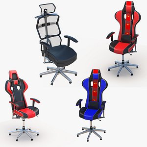 Office Chair and Game Seat Collection model