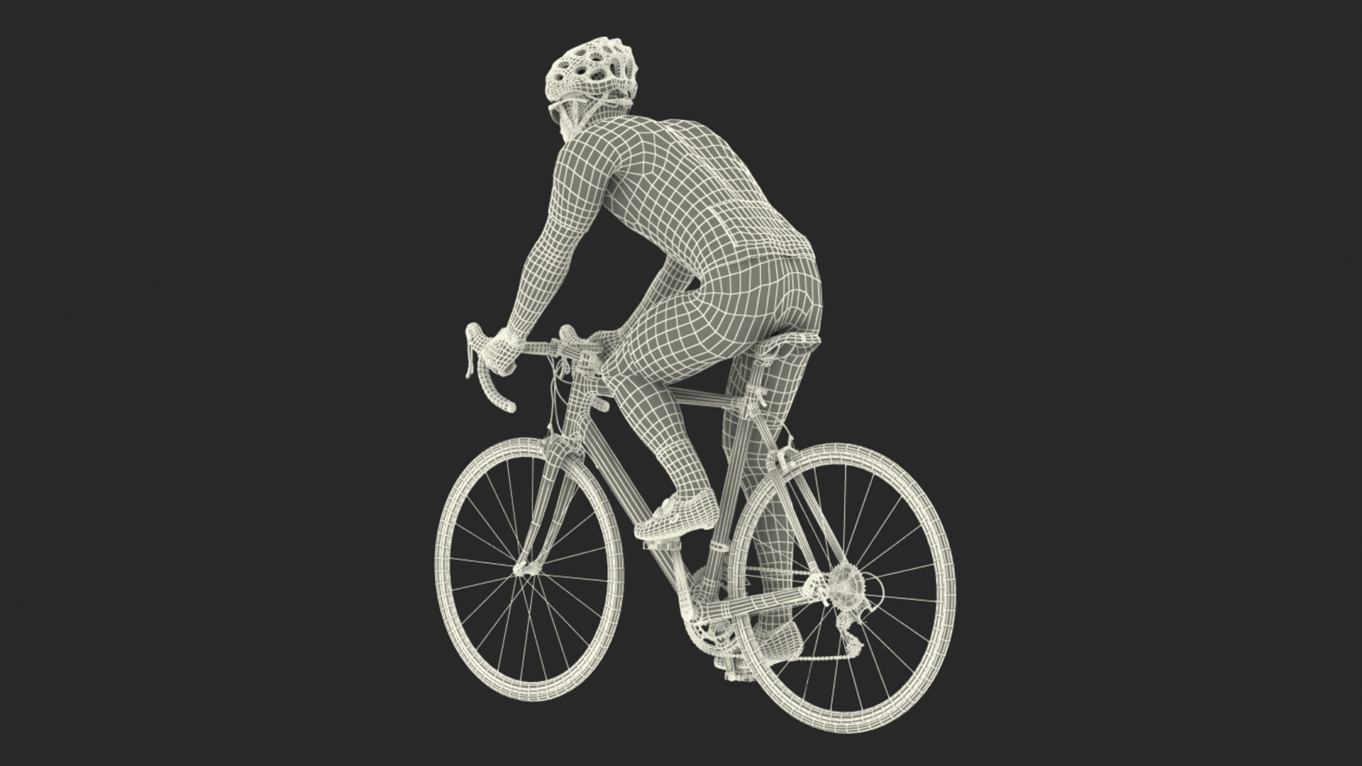 Cyclist On Colnago Road Bike Rigged 3D Model - TurboSquid 2382462